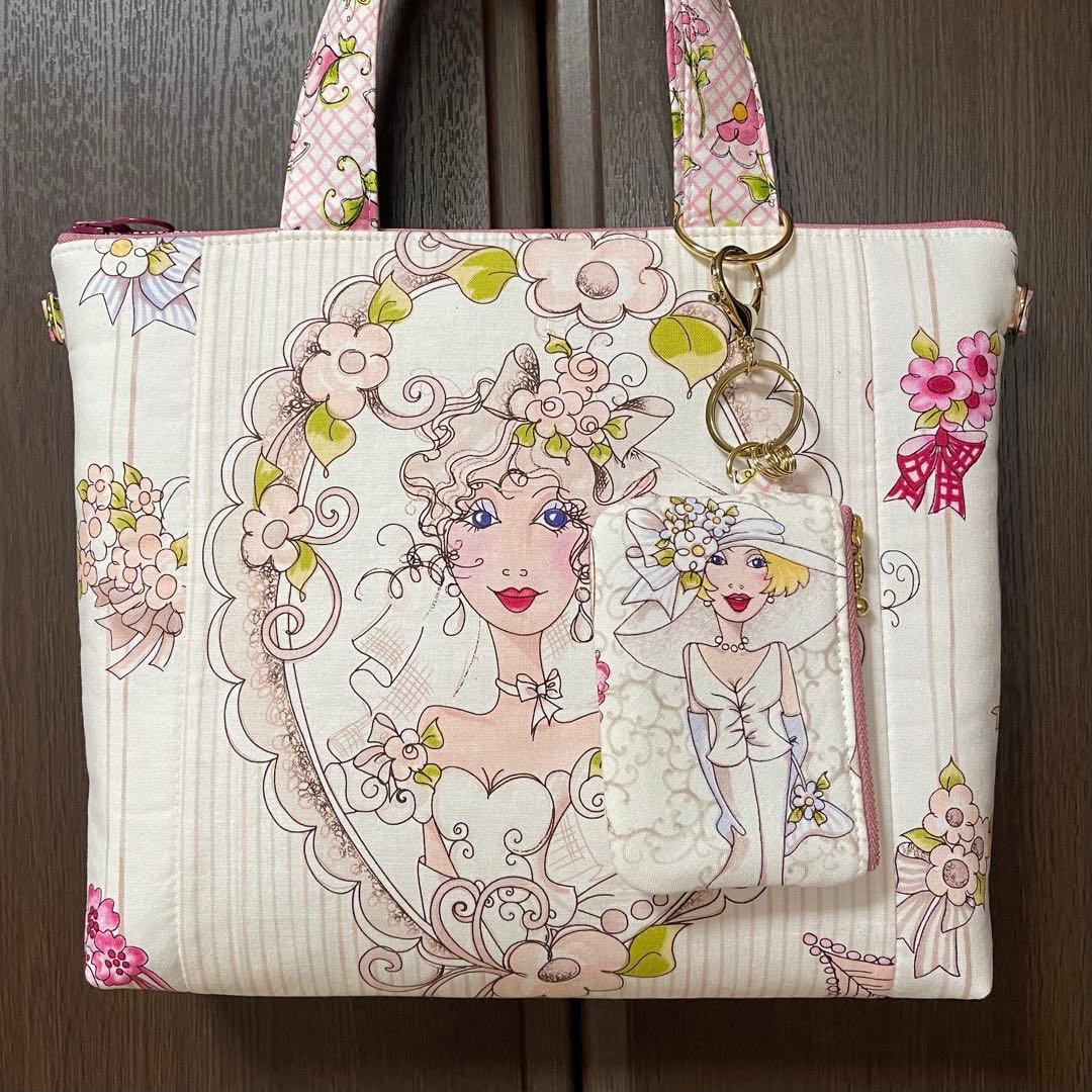 ♡ミニバッグ♡ハンドメイド　ロラライハリス