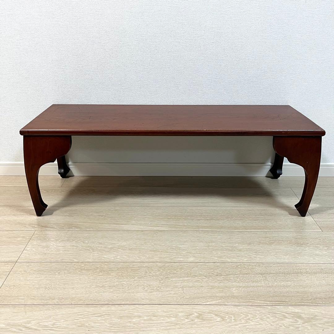 (な90)大正昭和 古い木製の文机 デスク テーブル 骨董 古道具 古家具