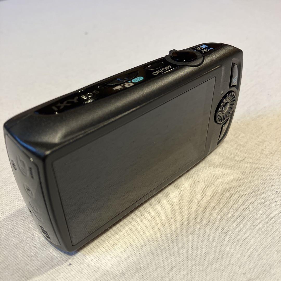 【希少】Canon IXY 30S ブラックコンパクトデジタルカメラ 箱 説明書
