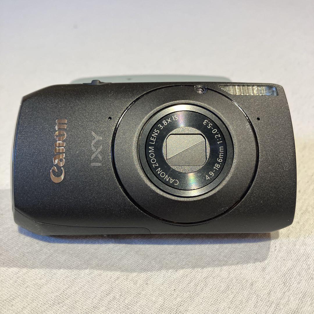 【希少】Canon IXY 30S ブラックコンパクトデジタルカメラ 箱 説明書