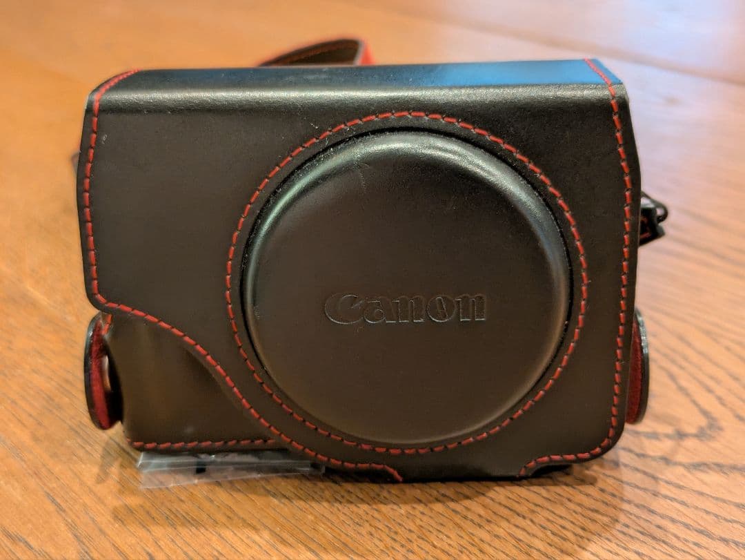 【超美品】高級本革カバー付 Canon Power Shot G7X デジカメ