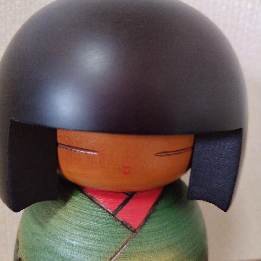 藤川正衛作 創作こけし 「春光」