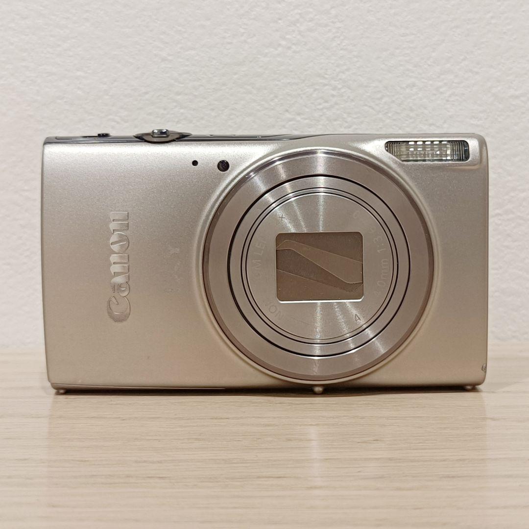 コンパクト 動作確認 Canon IXY 650 Wi-Fi デジカメ シルバー