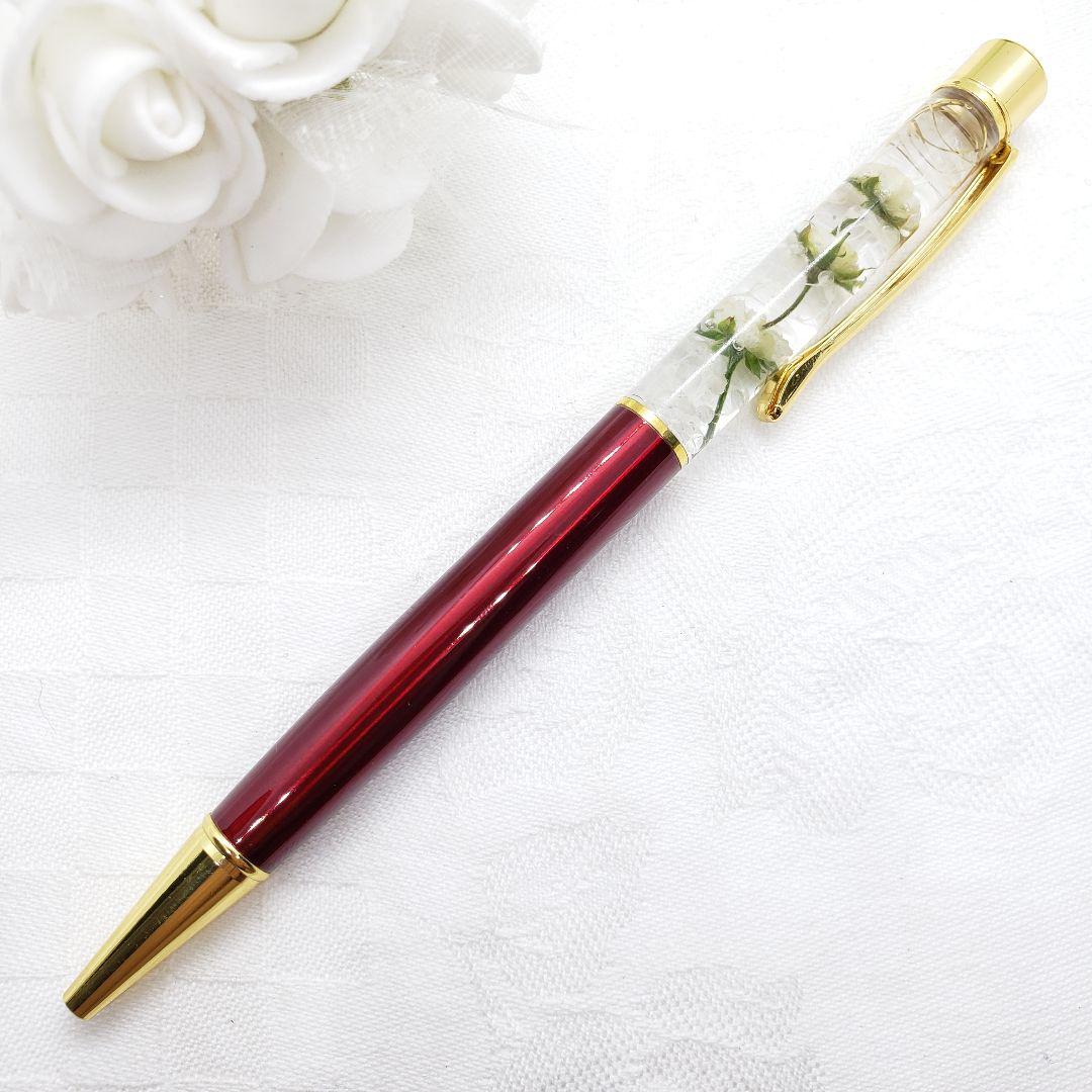 極小薔薇♡♡ハーバリウムボールペン♡♡