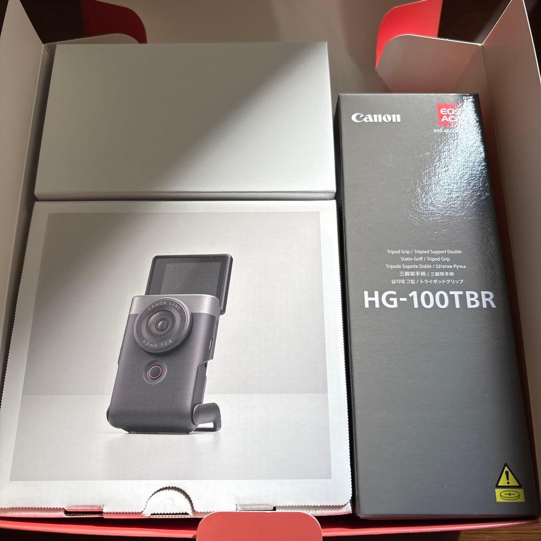 Canon PowerShot V10トライポットグリップキット