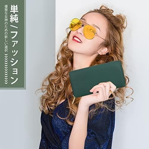 [DCLKO] 長財布 レディース 財布 本革 牛革 多機能財布 YKKファスm