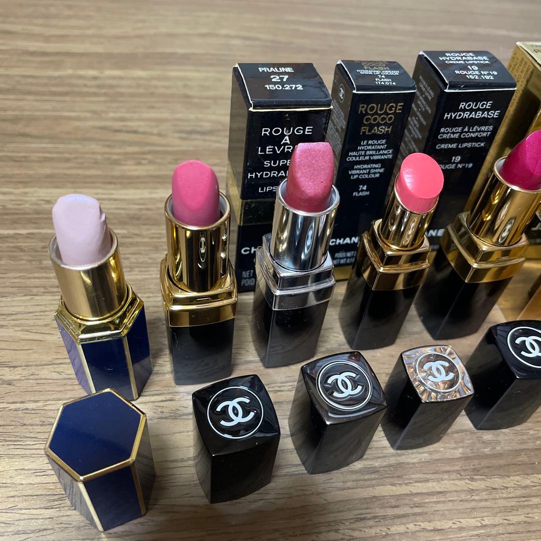 Chanel & YSL 口紅セット　7本
