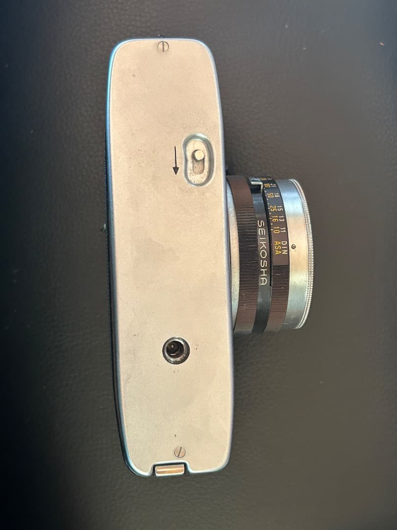 MAMIYA EE 35mm フィルムカメラ 本革ケース付き 動作未確認