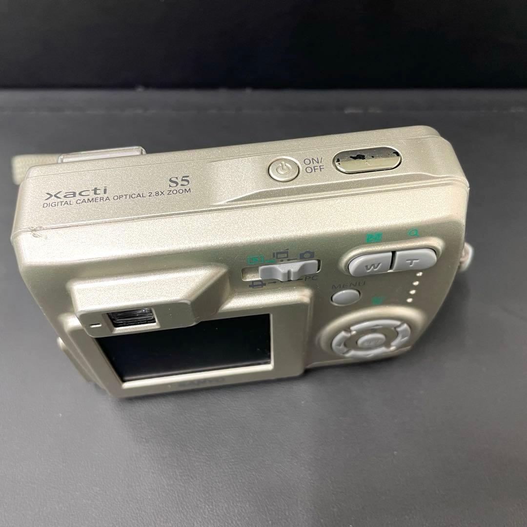 【TK】SANYO Xacti S5 コンデジ デジタルカメラ DSC-S5
