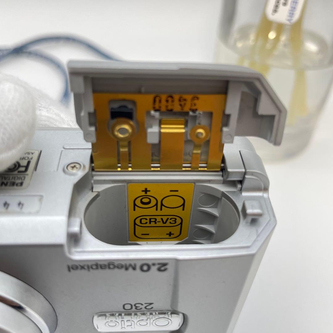 美品✨PENTAX Optio 230✨動作確認済 スマホ転送OK 単三電池