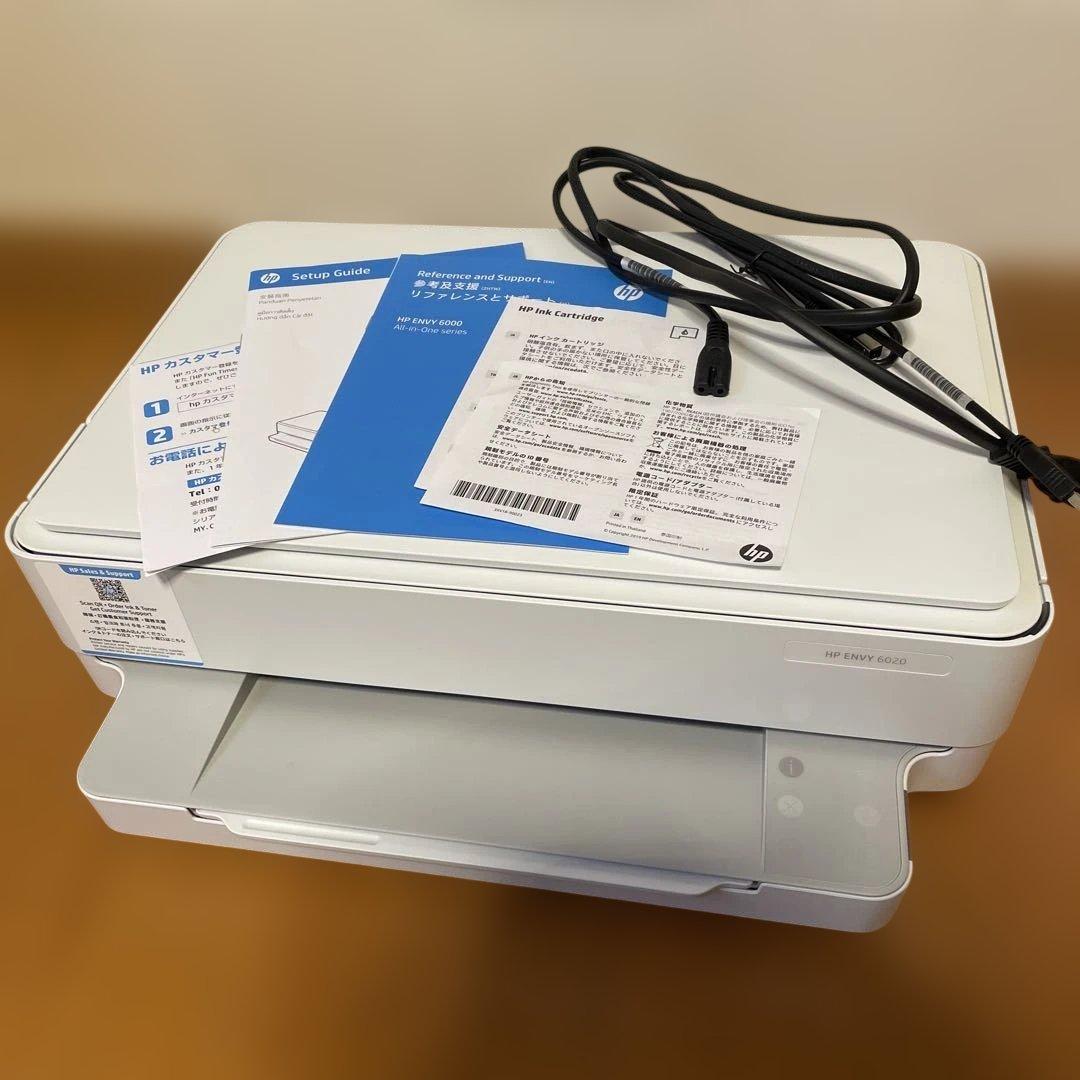 【印刷機】HP ENVY 6020 プリンター