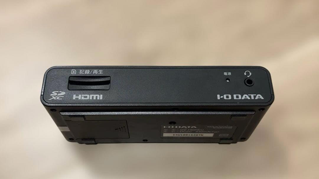【美品】I-O DATA GV-HDREC キャプチャーボード 箱付