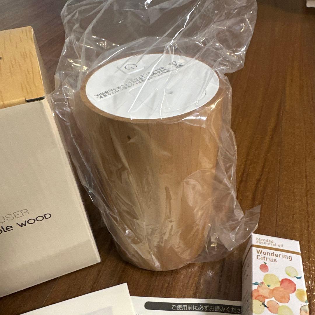 【新品】生活の木　アロマミニポータブルウッド