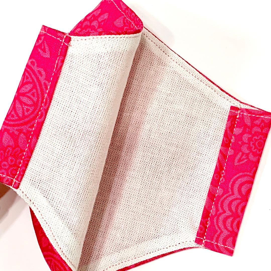 No. 581  オーダーマスク　ハンドメイド　ピンク　おまとめ割