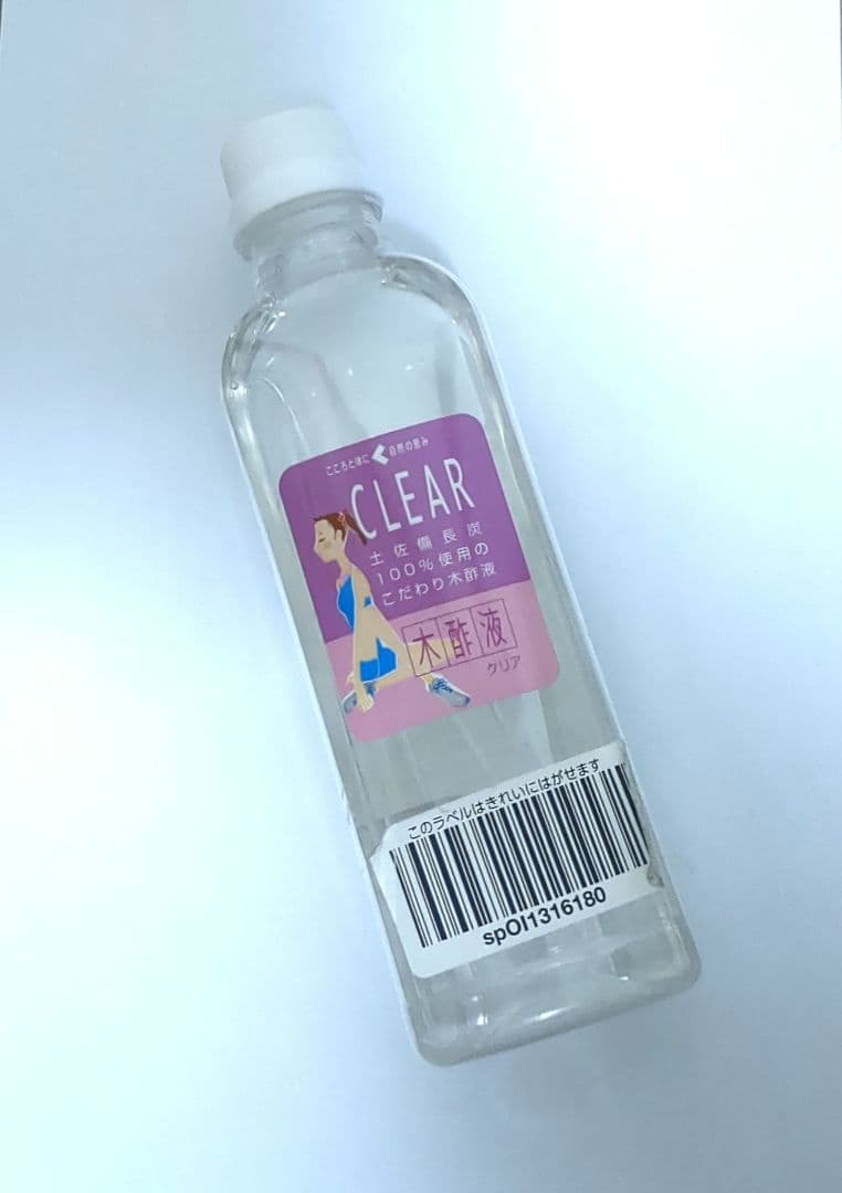 木炭屋 木酢液クリア CLEAR と ロールオン容器