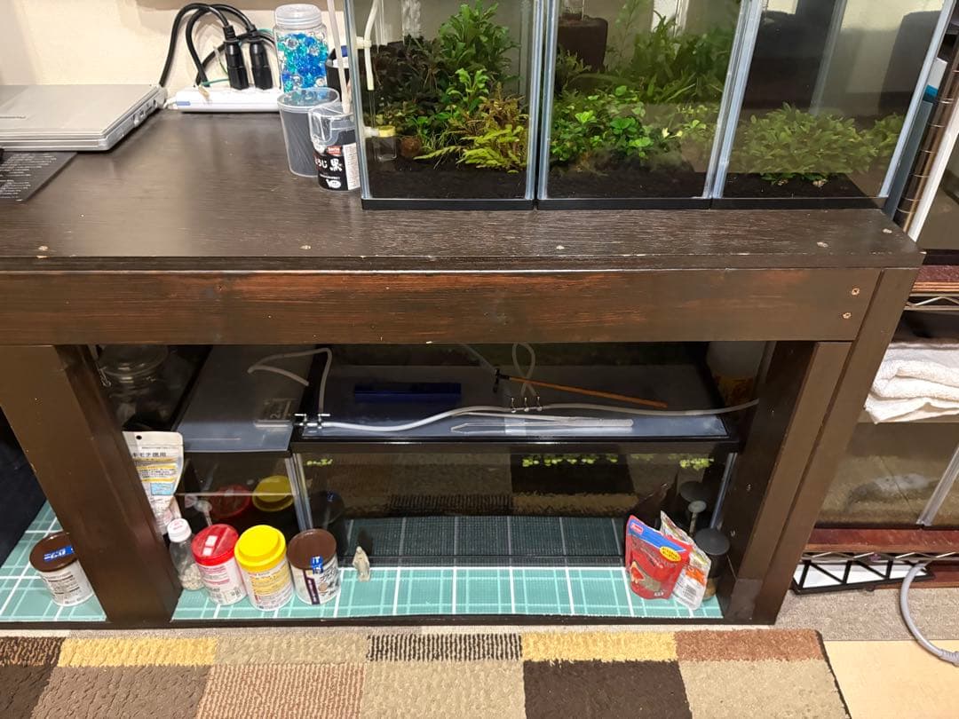 1800の水槽台　自作　引き取り限定