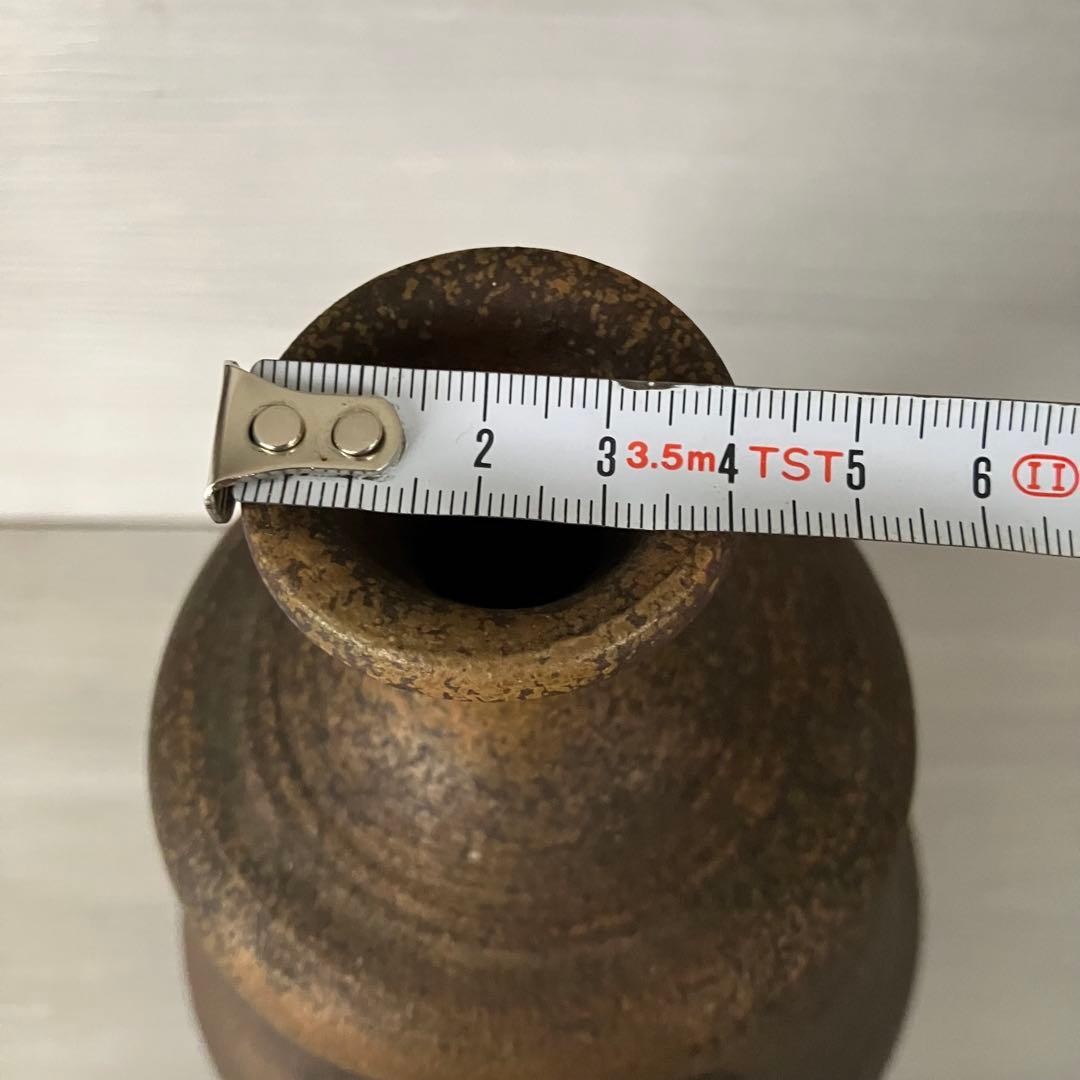 花入　花瓶　人形徳利　布袋徳利　窯印あり　縁起物　酒器　壺　一輪挿し　インテリア