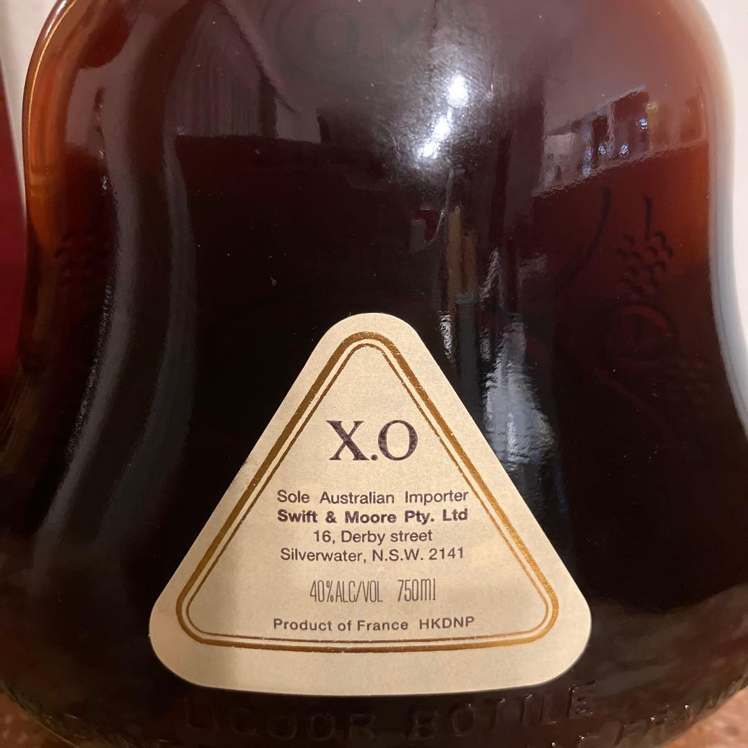 ヘネシーXO Hennessy 金キャップ ミドリボトル