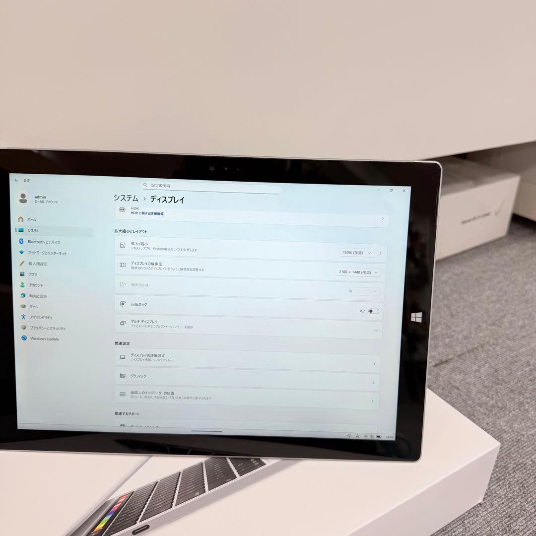 Windowsタブレット本体 Microsoft Surface Pro 3 4GB/128GB Win 11