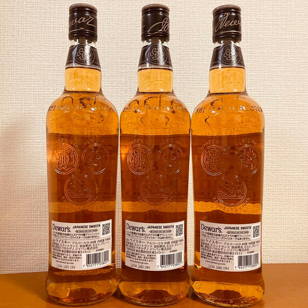 デュワーズ ジャパニーズスムース 8年 ミズナラカスクフィニッシュ 700ml