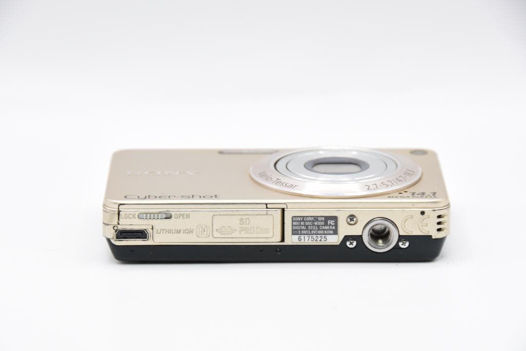 ■ 美品 ■ SONY Cyber-shot DSC-W350 ゴールド