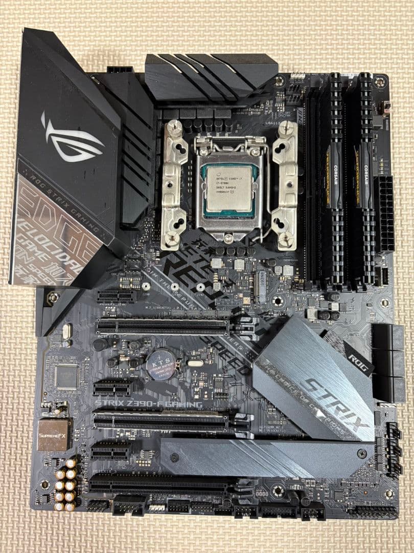 i7-9700K Z390-F DDR4 16GB GTX960 動作確認済