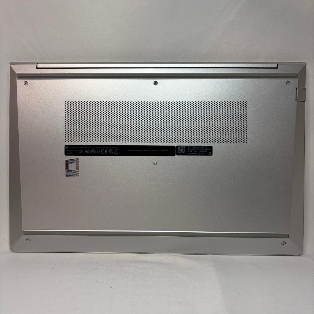 使用少 美品 ProBook 450 G8 11世代 i5 15.6型 フルHD