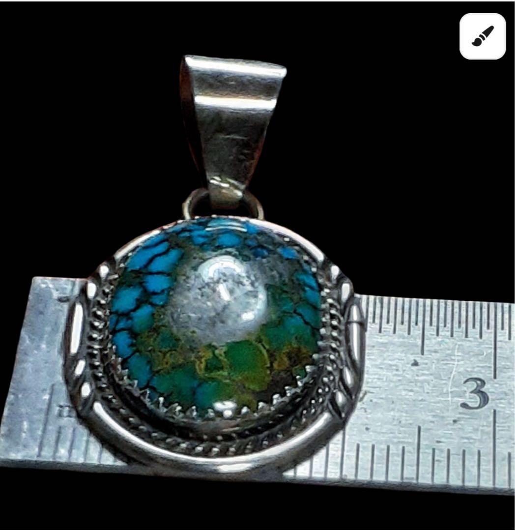 希少ターコイズ 48000円→29900円STERLING SILVER