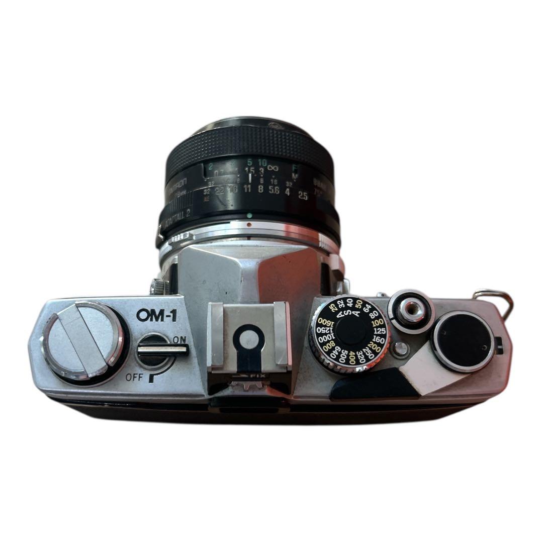 OLYMPUS OM−1 フィルムカメラ　レンズ付き　オリンパス