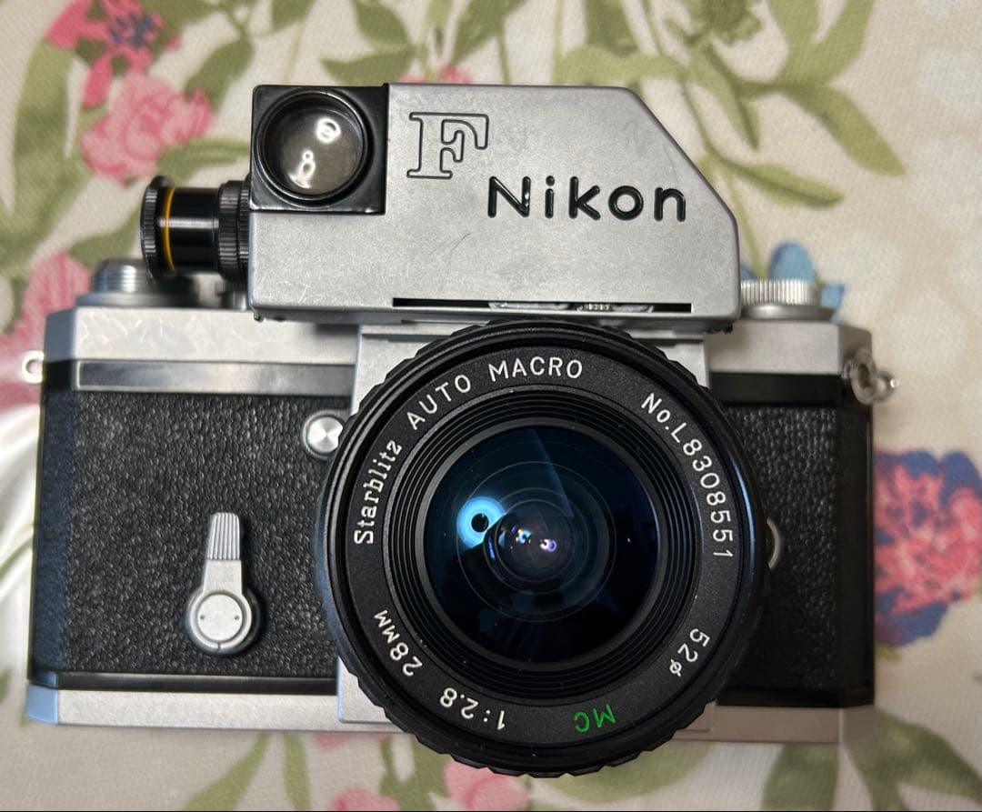 初期　Nikon F フォトミック　Stabilita MACROレンズ付
