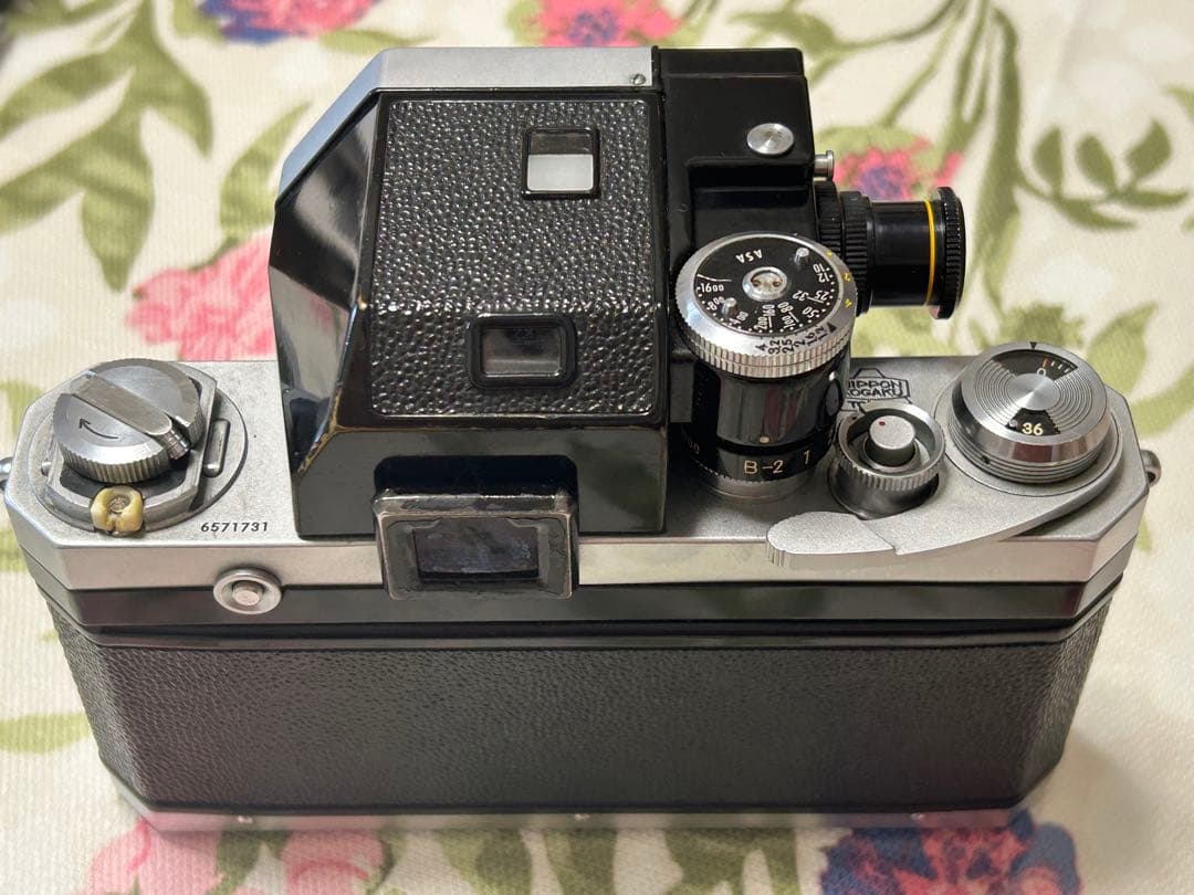 初期　Nikon F フォトミック　Stabilita MACROレンズ付