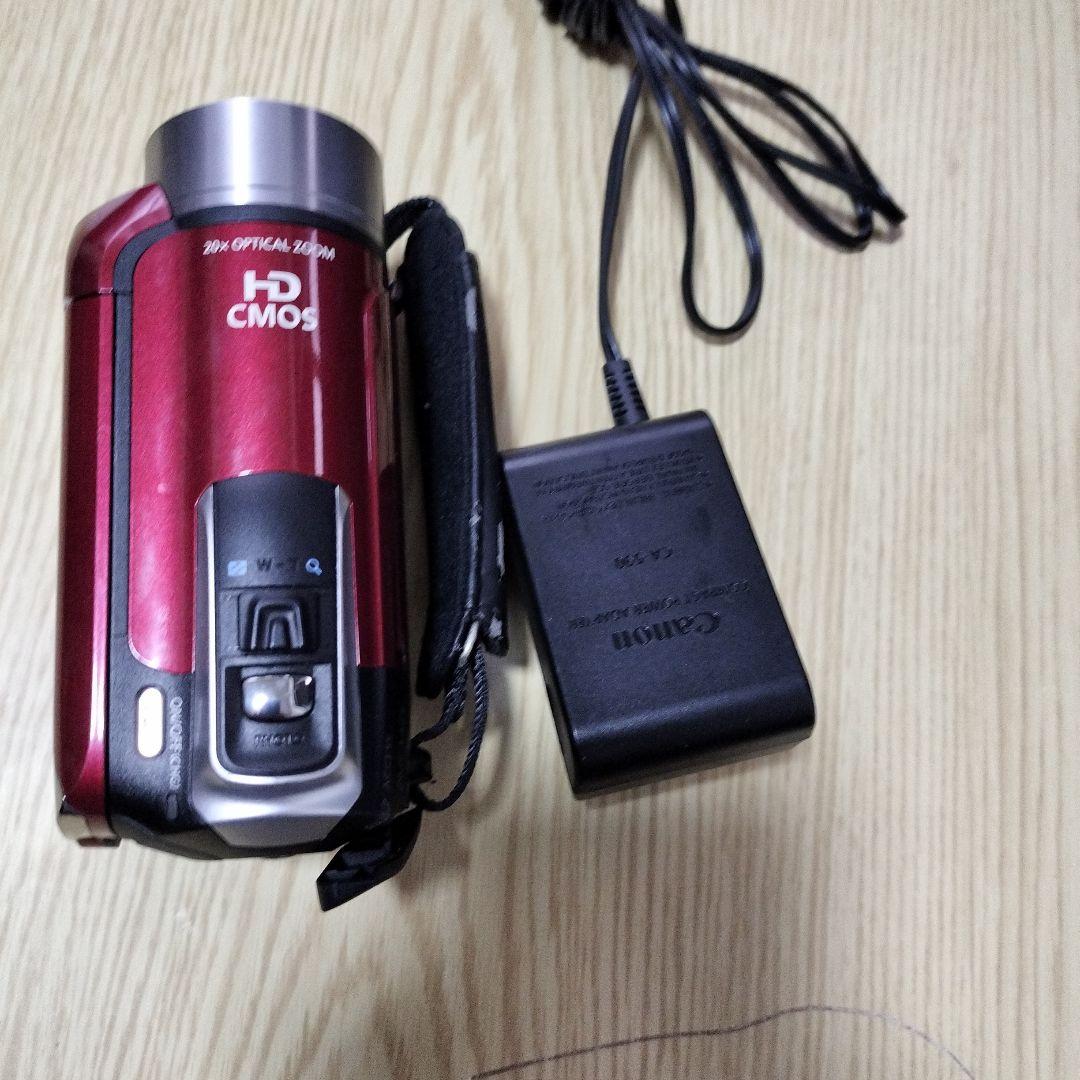 Canon HD CMOS ビデオカメラ 20倍光学ズーム レッド