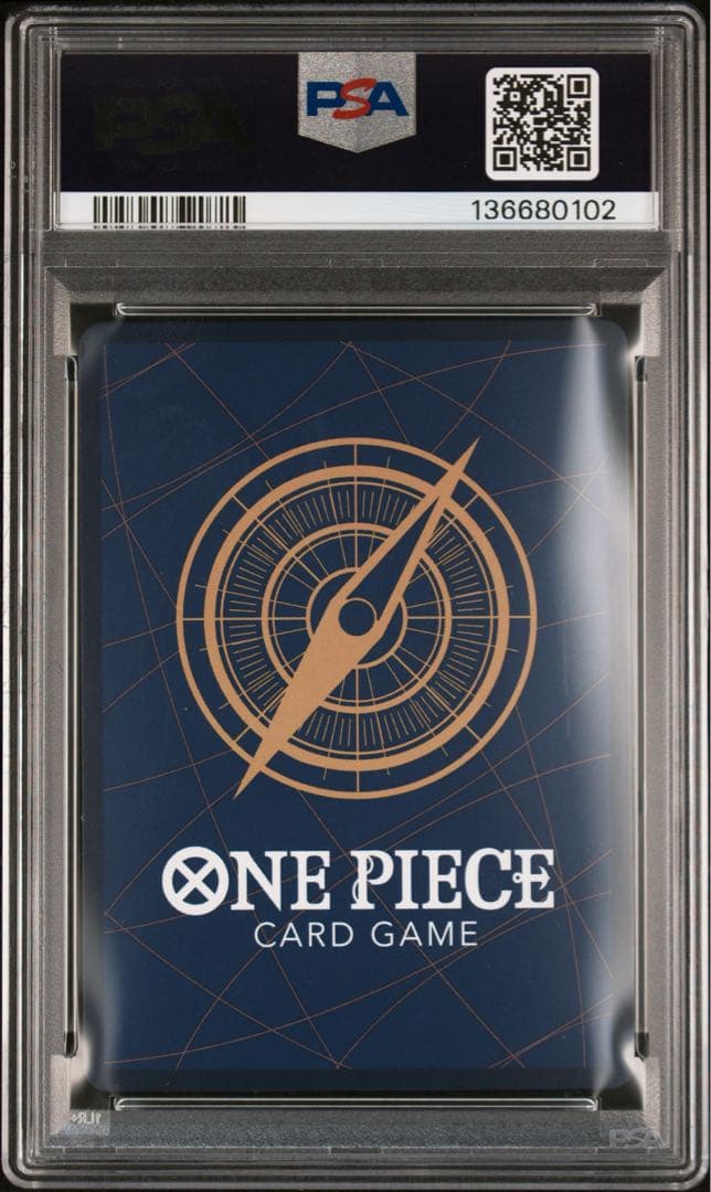 PSA10 金シャンクス 3周年スペシャル ONE PIECE カードゲーム