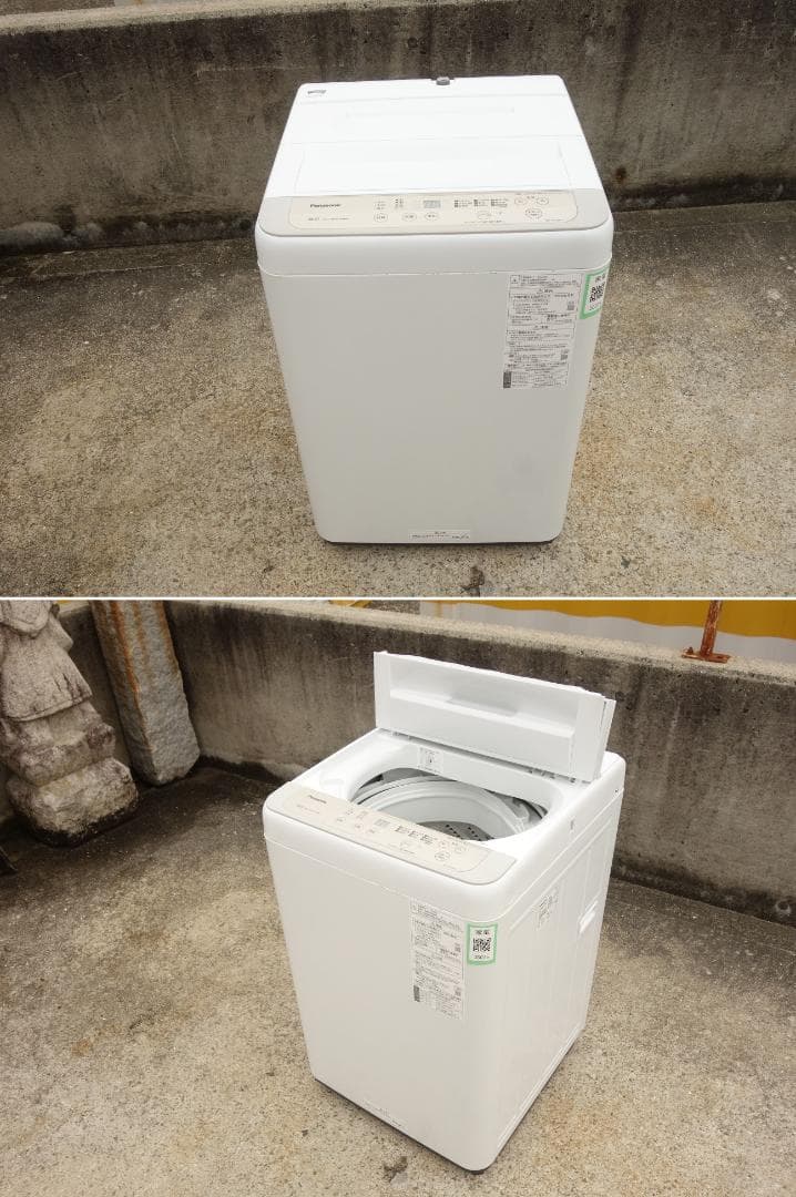 K▼パナソニック 洗濯機 5.0kg 送風乾燥 (35076)