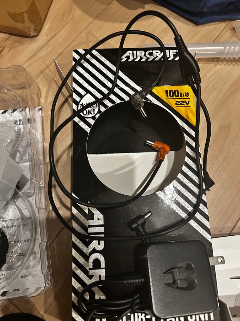 空調服　バートル　エアークラフト　22v バッテリーファンセット