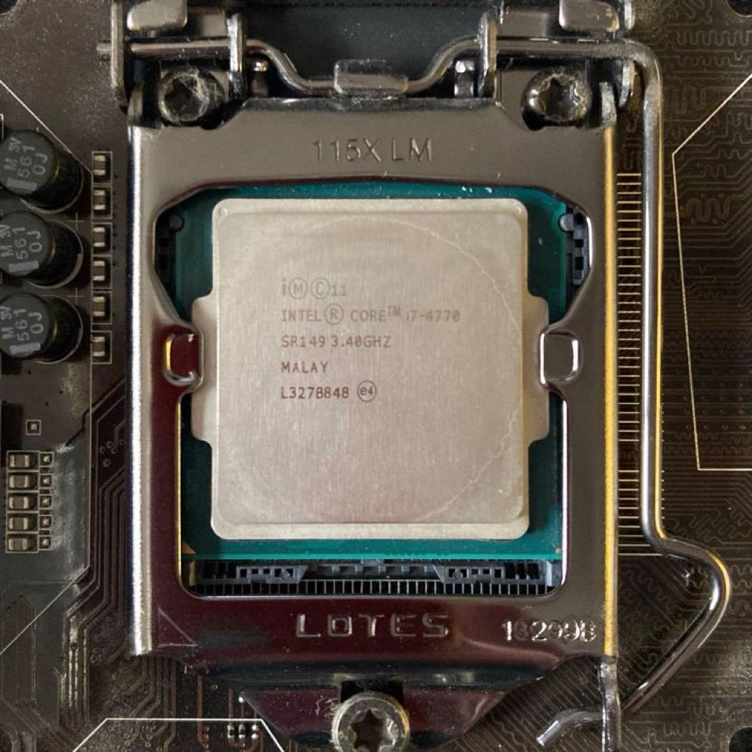 ジャンク MSI Z87-G45 GAMING i7-4770 8GB セット