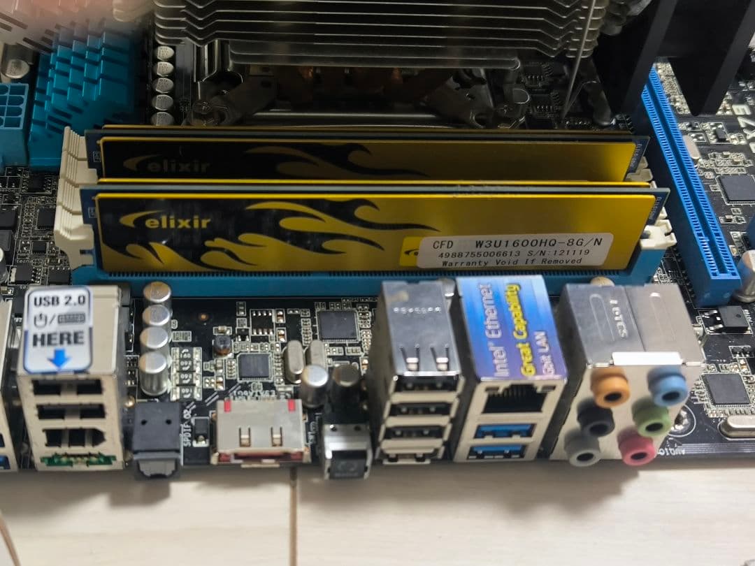 ASUS P9X79 Core i7-3820 メモリ32GB 忍者弐セット