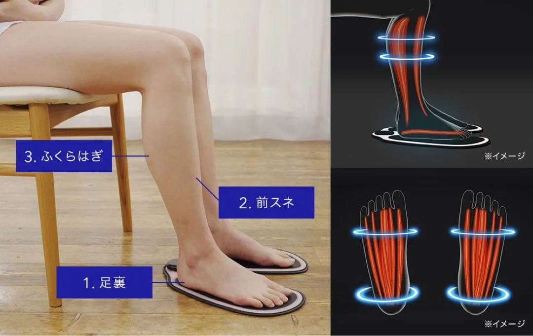 リラクゼーショングッズ WELLSPo Calfoot