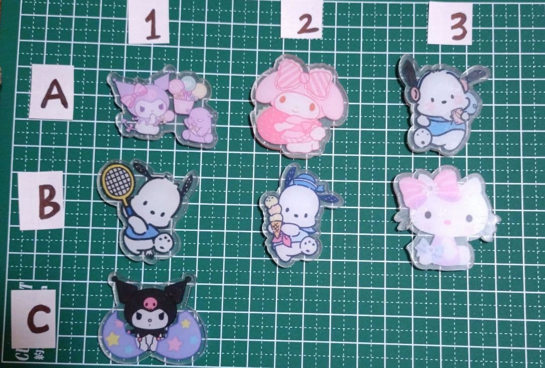アクリル(約4cm)☆50