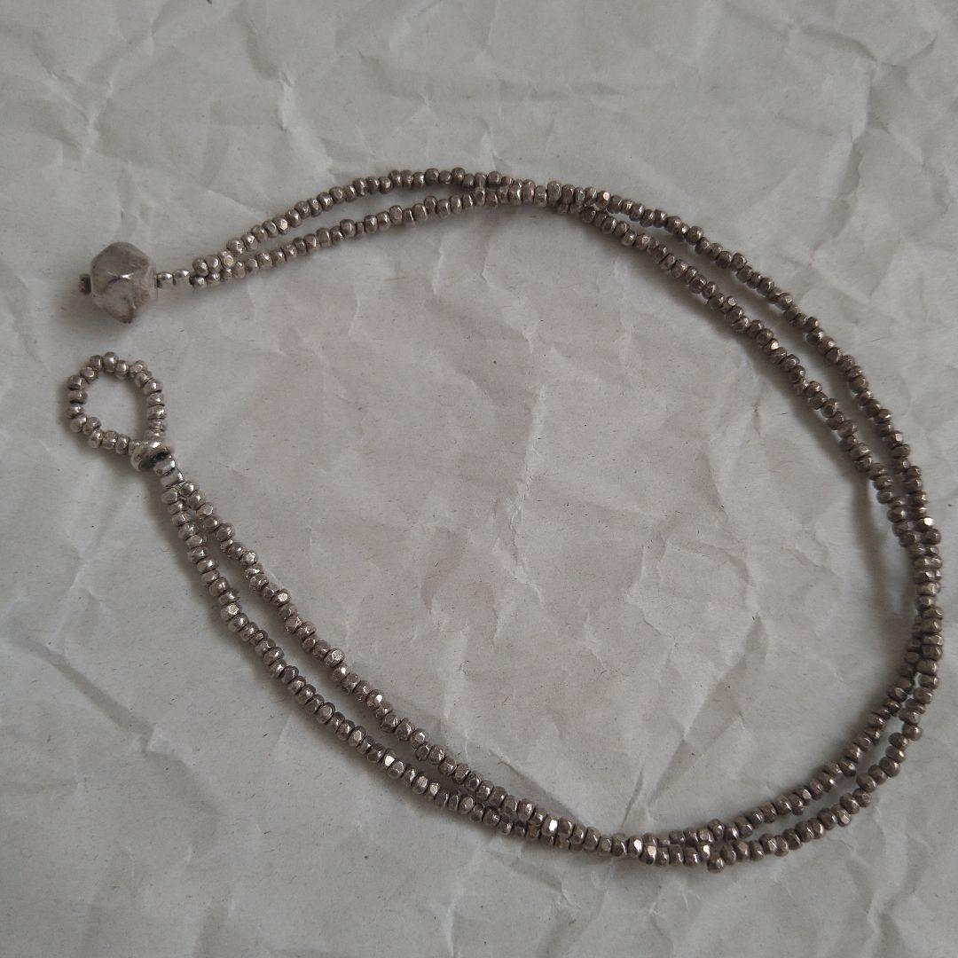 【accessory mau】アンクレット　カレンシルバー