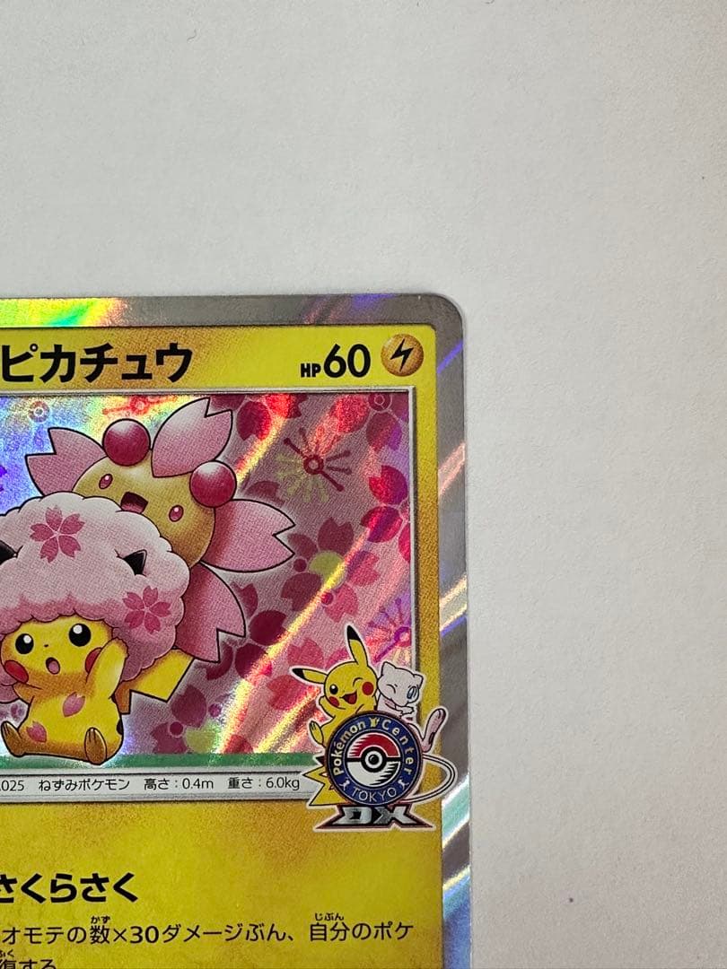 桜アフロのピカチュウ：ポケモンセンタートウキョーDX オープン記念 にほんばれ…