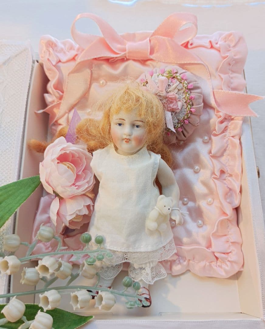 お衣装セット　ミニョネット　ビスクドール　Handmade　着せかえ
