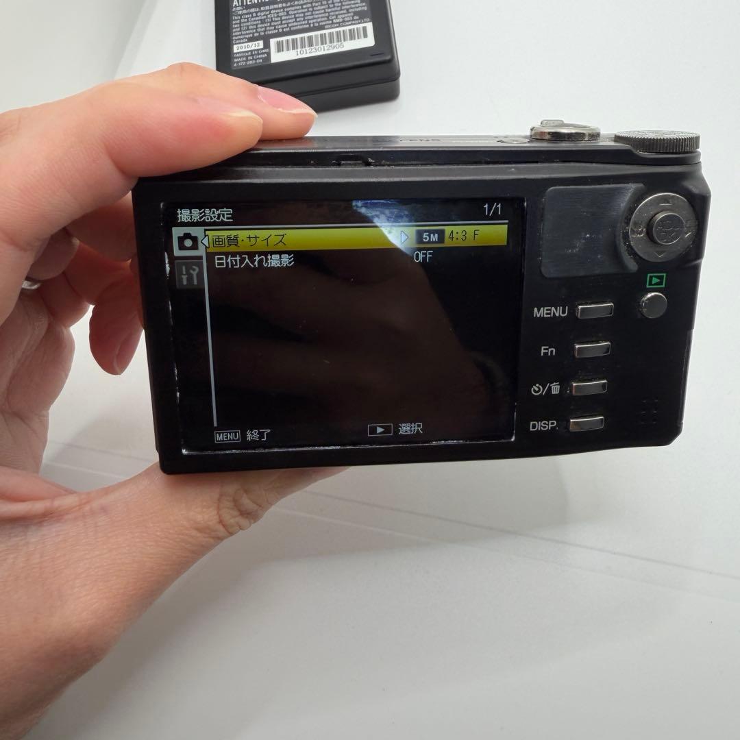 【SDHCカード16GB付】RICOH コンデジ CX3 ブラック