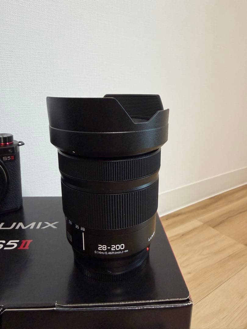 【3／30購入】LUMIX S5Ⅱ 28-200高倍率ズームキット　通電確認のみ