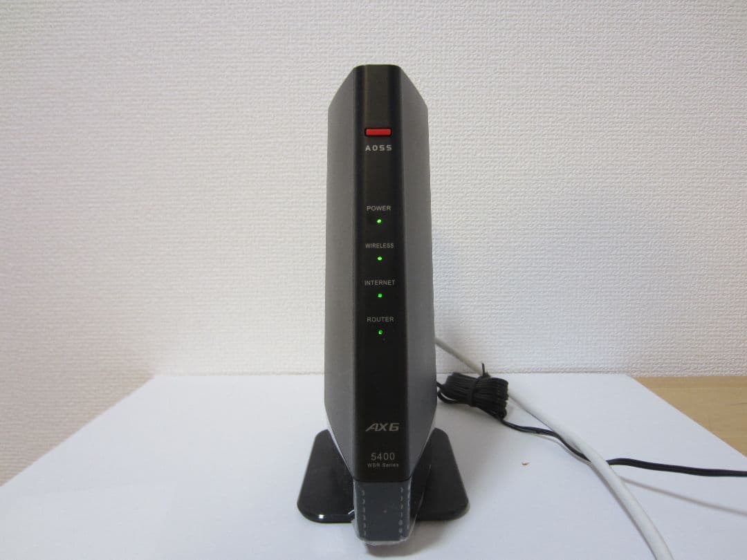 ルーター・ネットワーク機器 BUFFALO AirStation WSR-5400AX6P-BK