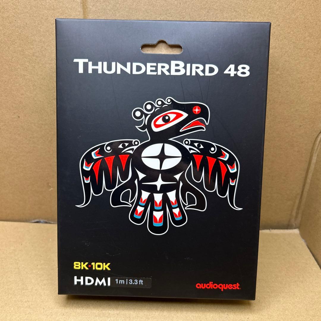 AudioQuest HDMIケーブル ブラック THU48G/1M