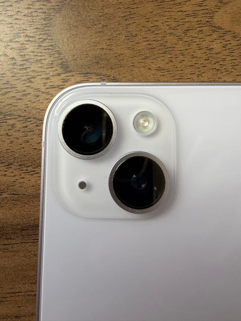 【美品】iPhone 14 Plus 128GB パープル SIMフリー