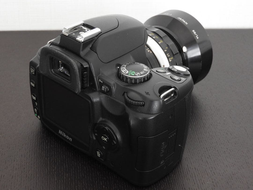 Nikon D40 50mm f1.4 単焦点オールドレンズセット 動作確認済み