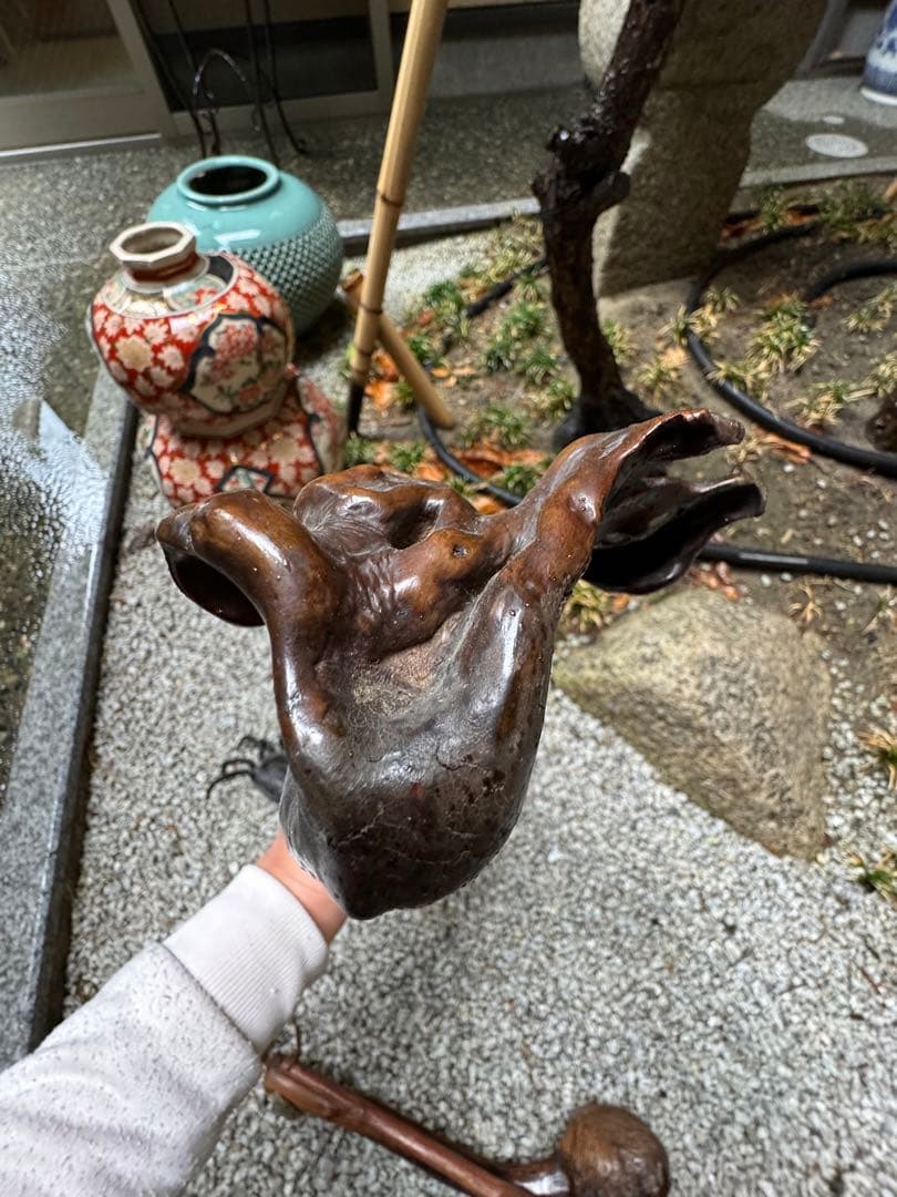 ‼️taka‼️4/14②‼️唐物買取‼️中国製の古い如意‼️木製品‼️