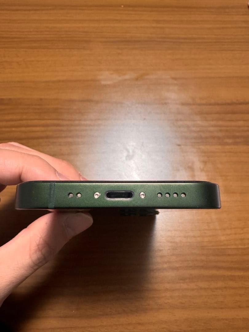 iPhone13mini グリーン 256GB 純正ケースセット